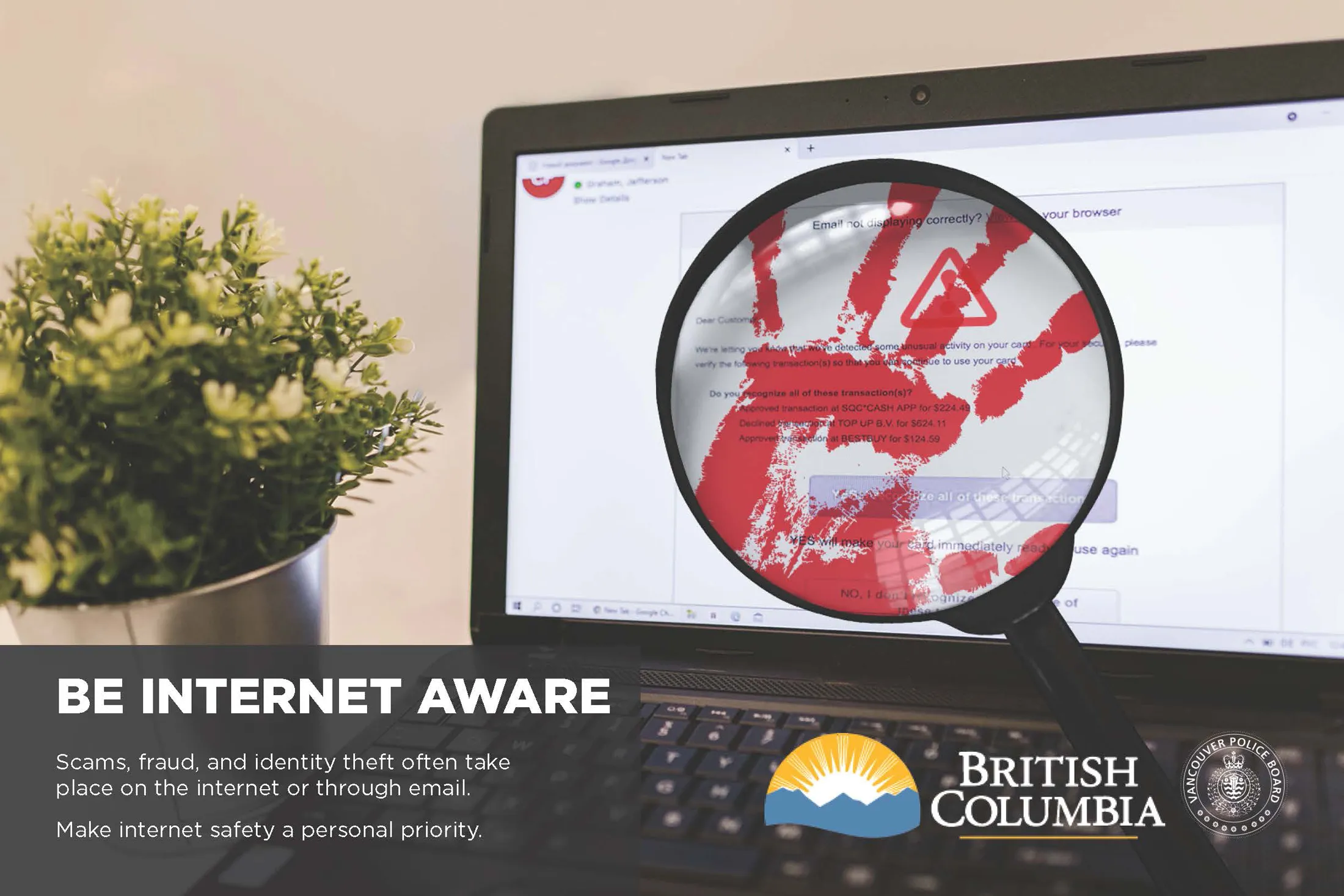 Semiotic Poster - Cyber Fraud